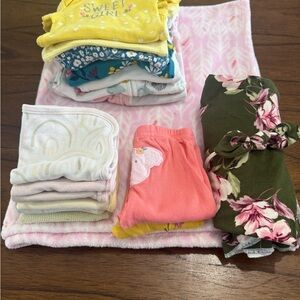Newborn baby girl bundle